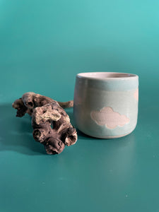 Head in the Clouds - Small Thumbprint Tumbler