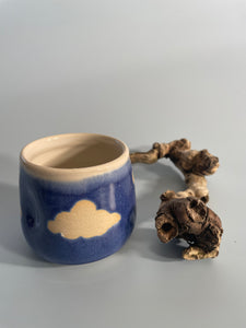 Head in the Clouds - Small Thumbprint Tumbler